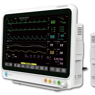 Qualität  ICU 12.1 Inch Touchable LCD CE Plug-in Patient Monitor Multiparameter Bedside ICU usine