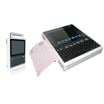 Qualität  Touch Screen Holter 12 Lead Ecg Machines 12 Channel Ecg With Touch Screen Electrocardiograma 12 Channels usine