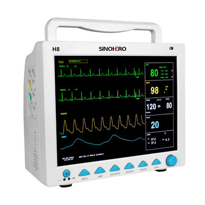Qualität  Monitor For This Patient Certified Emergency Medical Equipment Vital Sign Monitor CE ISO Approved Medical Portable Multi Parameter Patient Monitor usine